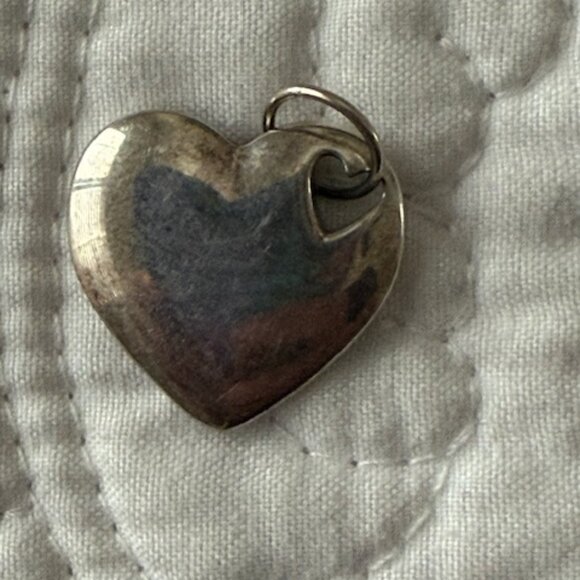 tiffany double heart pendant - Picture 4 of 5